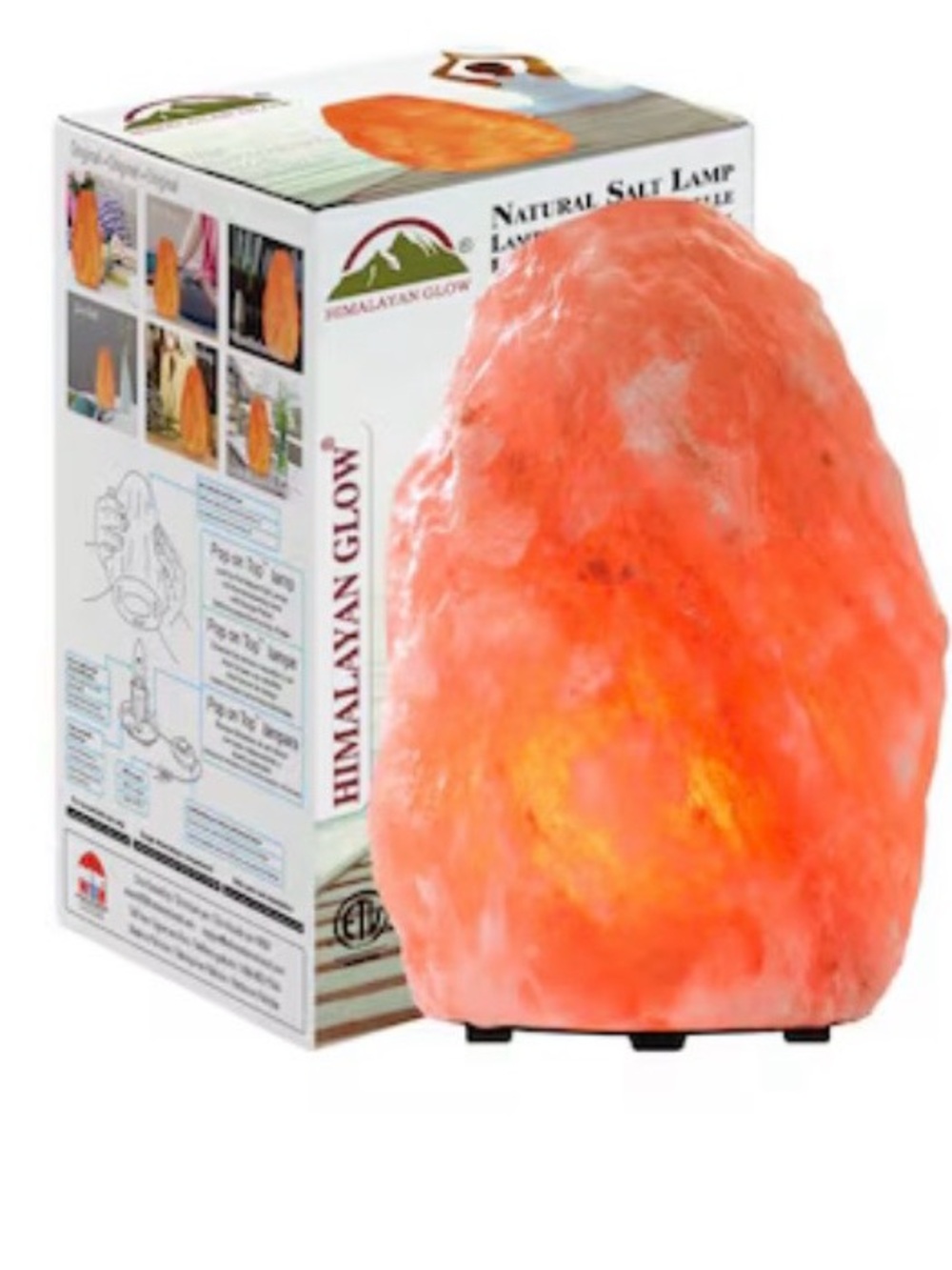 Himalayan Glow Dimmable Pink Salt Lamp